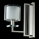 Бра с геометрическим каркасом из металла и цилиндрическим стеклянным плафоном Laurent варинант исполнения - 3 | Loft Concept в Тюмени