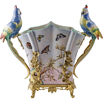 Ваза фарфоровая с попугаями Ferra варинант исполнения - 1 | Loft Concept в Тюмени