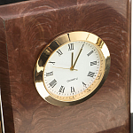 Настольный письменный набор из лемезита и змеевика с часами Royal Accessory варинант исполнения - 4 | Loft Concept в Тюмени