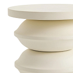 Фигурный приставной столик кремового цвета  AMORPHOUS варинант исполнения - 2 | Loft Concept в Тюмени