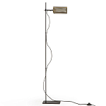 Торшер с плафоном из перфорированного металла Elledge Floor Lamp варинант исполнения - 1 | Loft Concept в Тюмени