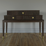 Премиальная Консоль с тремя ящиками Elsa Dreams Walnut варинант исполнения - 3 | Loft Concept в Тюмени