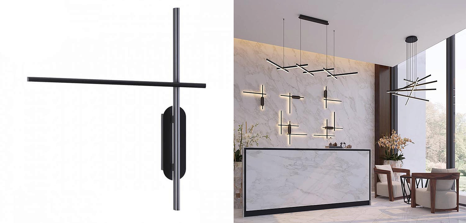 Бра Rolf Two Black Lines Бра Rolf Two Black Lines - Loft-Concept в Тюмени