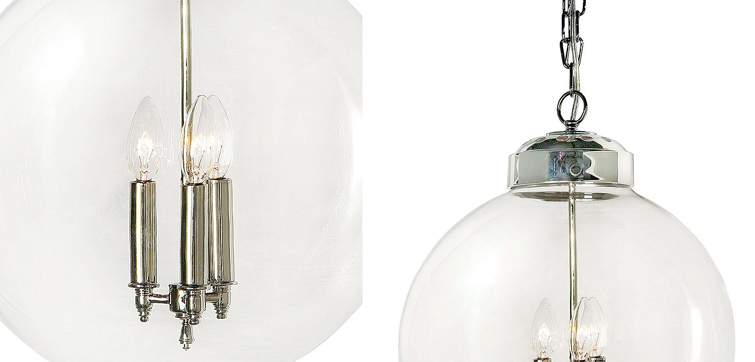Подвесной светильник Conor Globe Hanging lamp Silver Подвесной светильник Conor Globe Hanging lamp Silver - Loft-Concept в Тюмени
