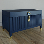 Большой дизайнерский Сундук Elsa Dreams Blue варинант исполнения - 4 | Loft Concept в Тюмени