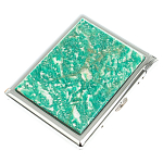 Портсигар с газовой зажигалкой из натурального камня Амазонит Stone Cigarettes Cases варинант исполнения - 1 | Loft Concept в Тюмени