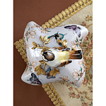 Шкатулка фиолетового цвета с рисунком бабочек и крышкой с фигуркой птицы на ветке Eden Garden варинант исполнения - 9 | Loft Concept в Тюмени