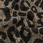 Мебельная ткань Жаккард коричневый животный принт 145 см T2-140 варинант исполнения - 1 | Loft Concept в Тюмени