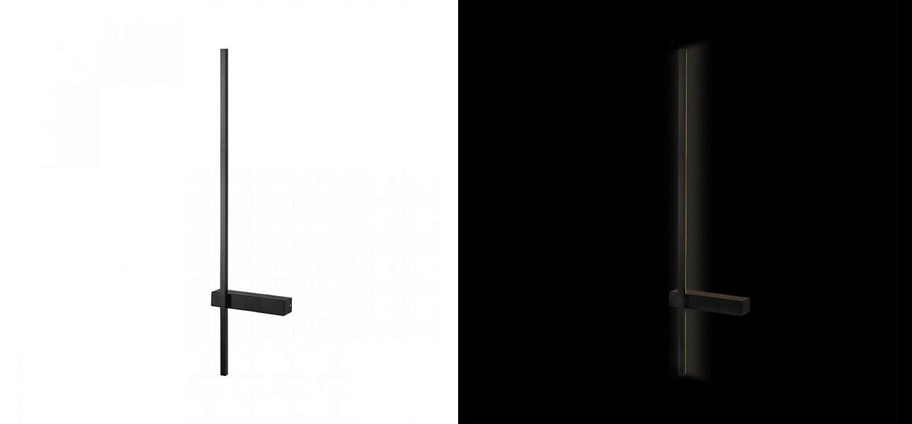 Бра светодиодное Trumpet Tube Black bottom Бра светодиодное Trumpet Tube Black bottom - Loft-Concept в Тюмени
