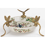 Блюдо фарфоровое Полет стрекоз Jita варинант исполнения - 3 | Loft Concept в Тюмени