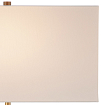 Торшер с прямоугольным абажуром на белом мраморном основании Asymmetry on Marble варинант исполнения - 3 | Loft Concept в Тюмени