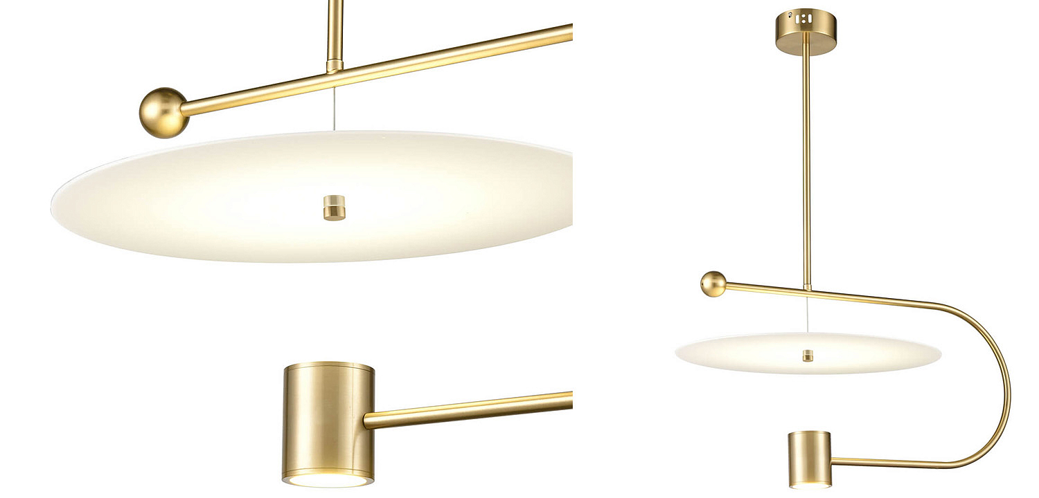 Подвесной светильник Gaspar Half Oval Подвесной светильник Gaspar Half Oval - Loft-Concept в Тюмени