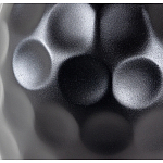 Столик журнальный с круглой деревянной столешницей на черном фактурном основании Bourgeon варинант исполнения - 6 | Loft Concept в Тюмени