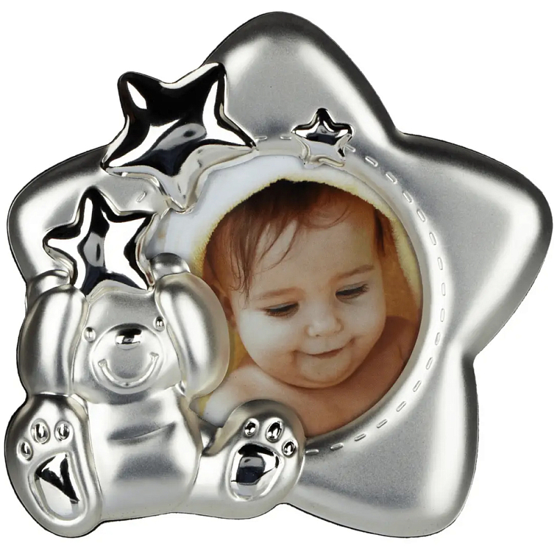 Фоторамка детская Childhood Corner Star Серебристый Фоторамка детская Childhood Corner Star Серебристый в Тюмени | Loft Concept