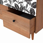 Шкаф с принтом Leaf bouquet варинант исполнения - 3 | Loft Concept в Тюмени