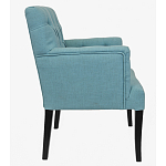 Кресло Addison Chic Armchair blue flax варинант исполнения - 1 | Loft Concept в Тюмени