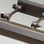 Светильник для картин с призматическим плафоном и двойными регулируемыми шарнирами Elstead Lighting варинант исполнения - 43 | Loft Concept в Тюмени