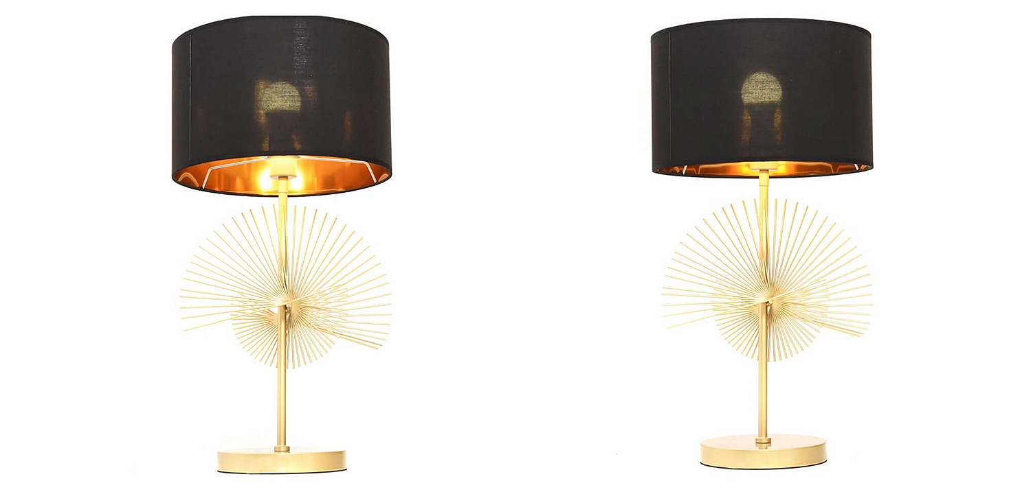 Настольная лампа Genoveva Table lamp black Настольная лампа Genoveva Table lamp black - Loft-Concept в Тюмени