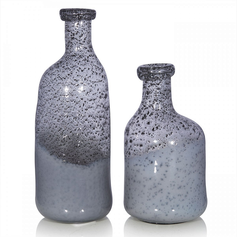 Ваза Glass Lava Серый (Gray) Ваза Glass Lava Серый (Gray) в Тюмени | Loft Concept