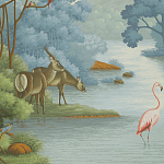 Обои ручная роспись African Savannah Eden варинант исполнения - 1 | Loft Concept в Тюмени