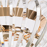 Бра золотого цвета с изогнутыми хрустальными элементами Radiant Ribbons варинант исполнения - 4 | Loft Concept в Тюмени