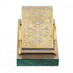 Подставка для телефона из натурального камня малахит Natural Stone Stand варинант исполнения - 3 | Loft Concept в Тюмени