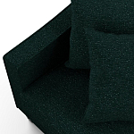 Мебельная ткань Шенилл темно-зеленый цвет 138 см T4-36 варинант исполнения - 3 | Loft Concept в Тюмени