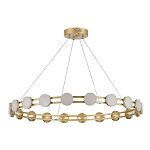 Люстра кольцевая с круглыми светодиодными источниками света Maxine Light варинант исполнения - 8 | Loft Concept в Тюмени