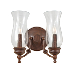 Бра с 2-мя стеклянными плафонами с пузырьками Feiss варинант исполнения - 1 | Loft Concept в Тюмени