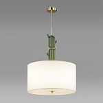 Подвесной светильник с декором в виде кактуса из керамики Opuntia D45 см варинант исполнения - 4 | Loft Concept в Тюмени