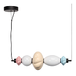 Подвесной светильник фигруный с керамическими элементами 18W LED Fragrant Light варинант исполнения - 3 | Loft Concept в Тюмени