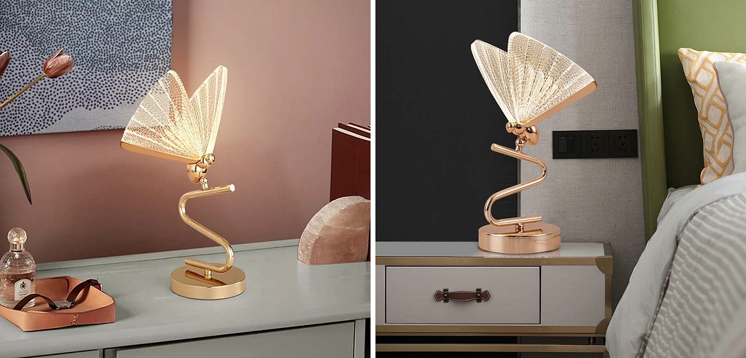Ночник с Бабочкой Butterfly Table Lamp A Ночник с Бабочкой Butterfly Table Lamp A - Loft-Concept в Тюмени