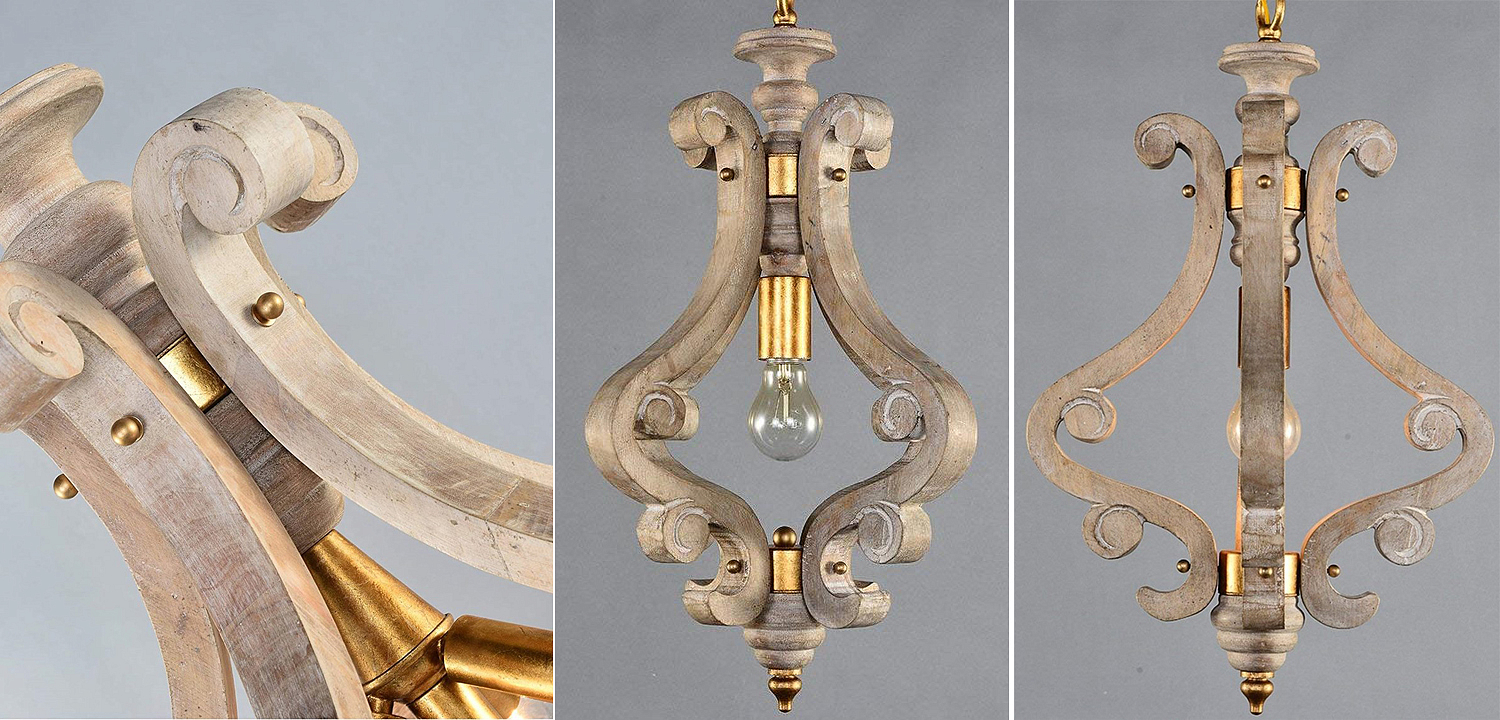 Подвесной светильник Santu Provence Hanging lamp Подвесной светильник Santu Provence Hanging lamp - Loft-Concept в Тюмени