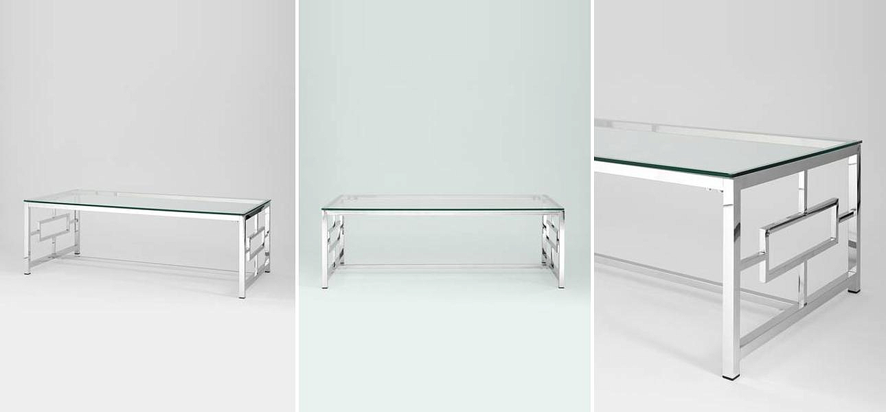 Столик кофейный Milan Tables Silver Столик кофейный Milan Tables Silver - Loft-Concept в Тюмени
