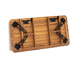 Двухместный диван из акации без подлоконтиков Amra варинант исполнения - 4 | Loft Concept в Тюмени