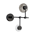 Бра с 2-мя плафонами разного диаметра и цвета Polyhedron варинант исполнения - 2 | Loft Concept в Тюмени