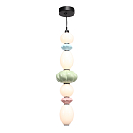 Подвесной светильник фигурный с керамическими элементами 32W LED Fragrant Light варинант исполнения - 1 | Loft Concept в Тюмени