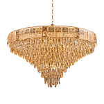 Люстра с каскадом из прозрачного хрусталя Constant Sparks варинант исполнения - 1 | Loft Concept в Тюмени