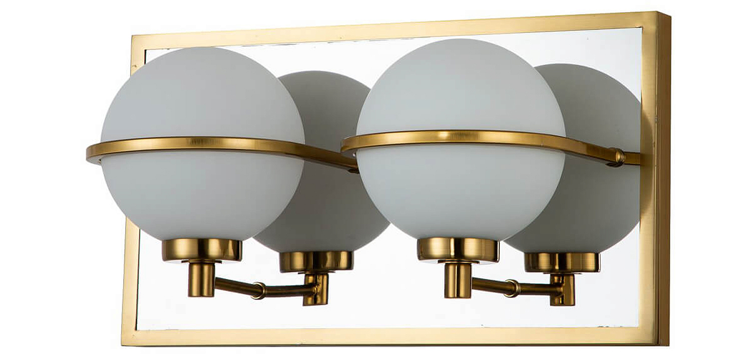Бра Two Balls Reflection Wall Lamp Бра Two Balls Reflection Wall Lamp - Loft-Concept в Тюмени