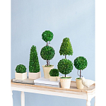 Декоративный искусственное растение Single boxwood варинант исполнения - 10 | Loft Concept в Тюмени