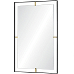 Зеркало прямоугольное в черной раме Gwendelyn варинант исполнения - 1 | Loft Concept в Тюмени