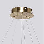 Люстра подвесная с двумя пересекающимися белыми светодиоидными кольцами Luke Lampco Tracer Lamp варинант исполнения - 9 | Loft Concept в Тюмени