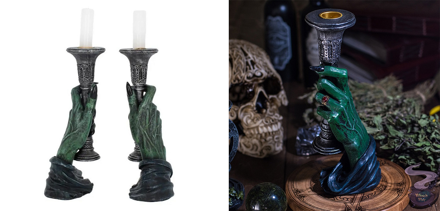 Набор подсвечников Witch Hands Набор подсвечников Witch Hands - Loft-Concept в Тюмени
