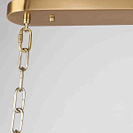 Люстра подвесная овальная со стеклянными трубками Nembus варинант исполнения - 2 | Loft Concept в Тюмени