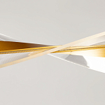 Люстра линейная с изогнутым плафоном Wave Line варинант исполнения - 8 | Loft Concept в Тюмени