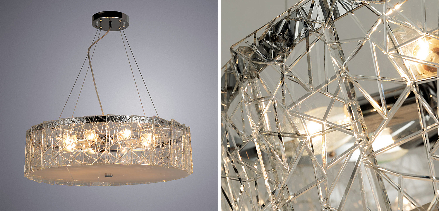 Люстра Alvaro Crystal Round Chandelier Люстра Alvaro Crystal Round Chandelier - Loft-Concept в Тюмени