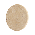 Бра с круглым плафоном из травертина Shaw Marble Lighting варинант исполнения - 1 | Loft Concept в Тюмени