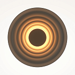 Бра круглое Soft Halo серый варинант исполнения - 2 | Loft Concept в Тюмени