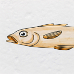 Плитка с узором Рыба Русалка варинант исполнения - 5 | Loft Concept в Тюмени