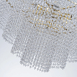 Люстра многоярусная с каскадами кристаллов Crystal Rains варинант исполнения - 7 | Loft Concept в Тюмени